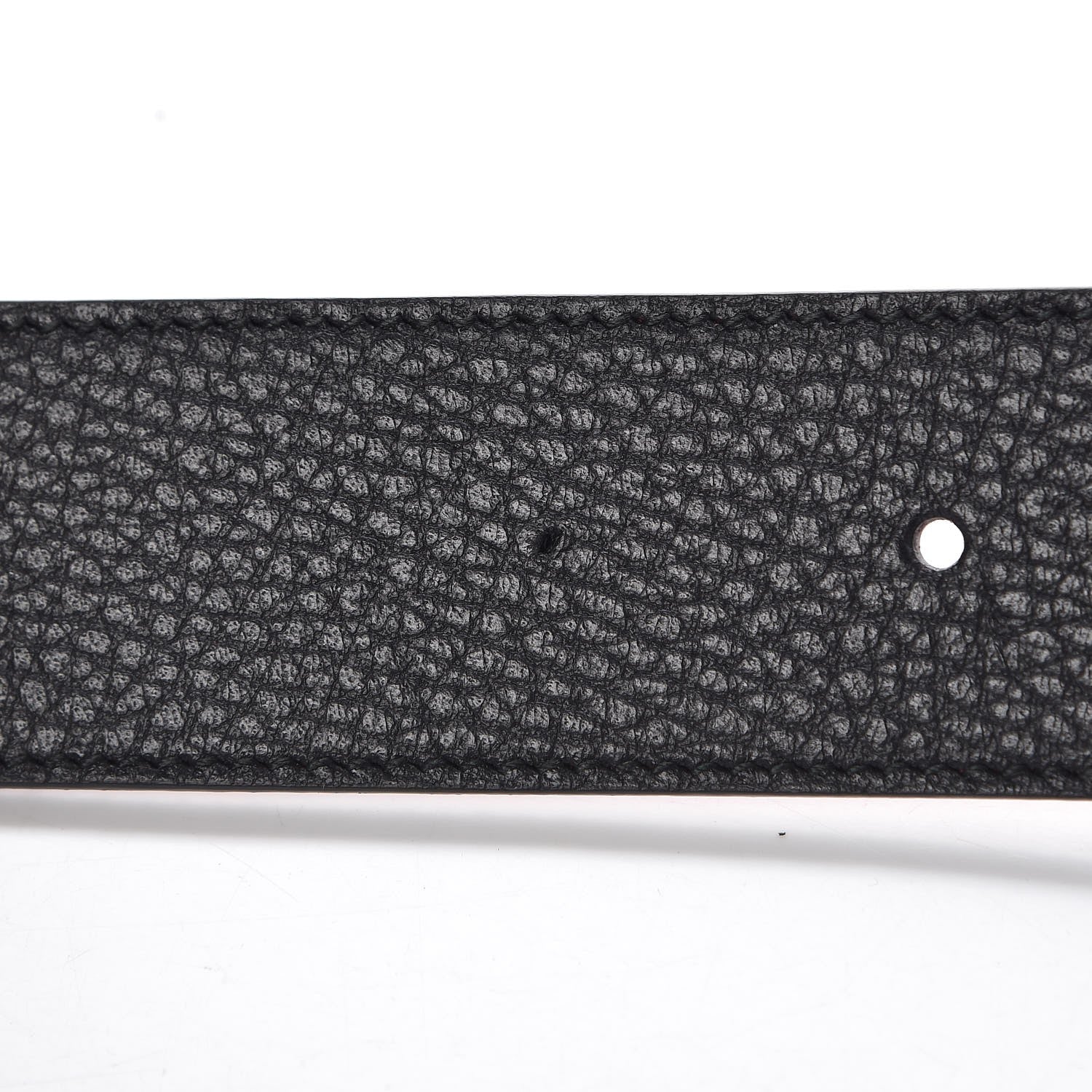 Gucci Calfskin 1973 Reversible Belt 100 40 Black Red 7 of 7