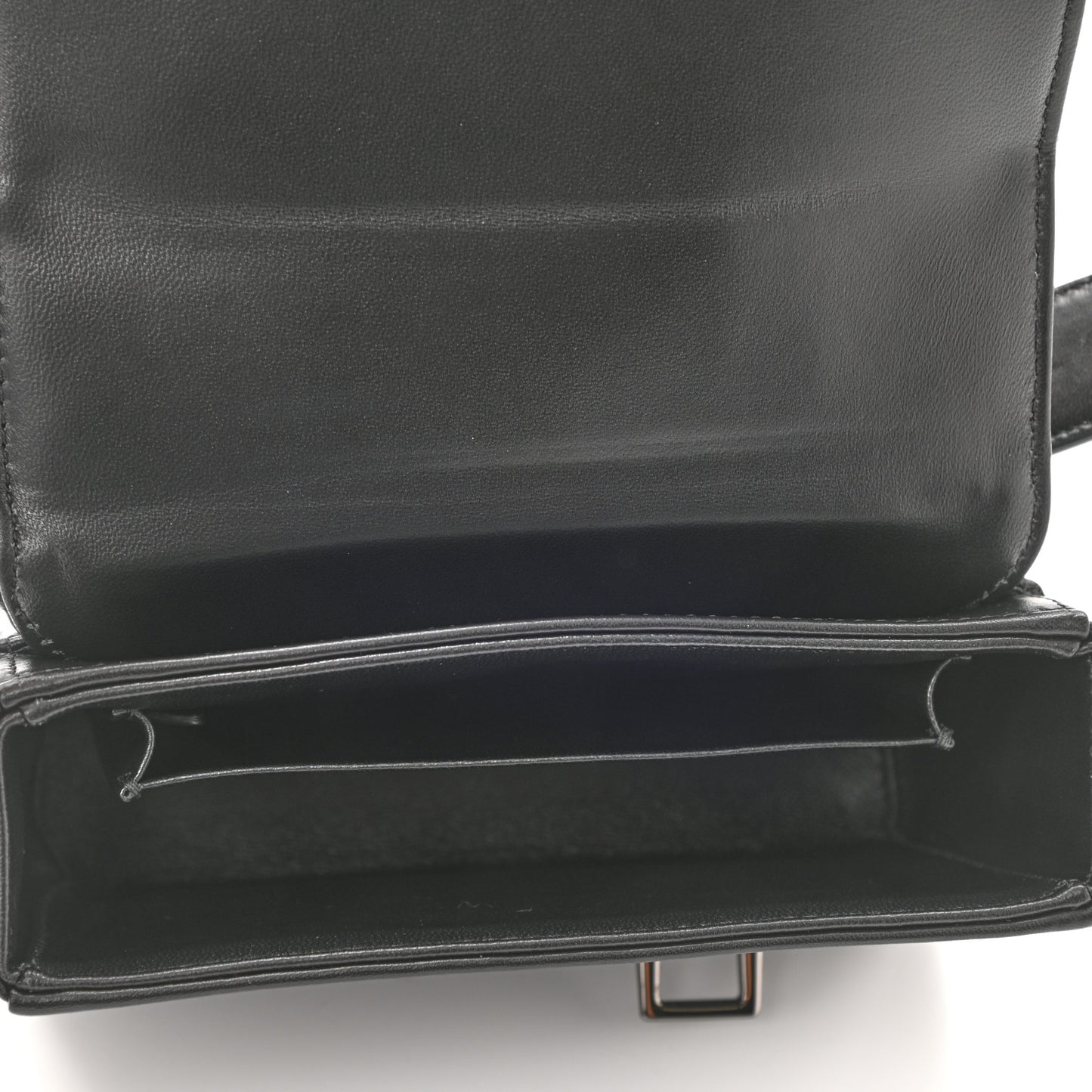 Lambskin Maxi Cannage Small 30 Montaigne Chain Top Handle Bag Black