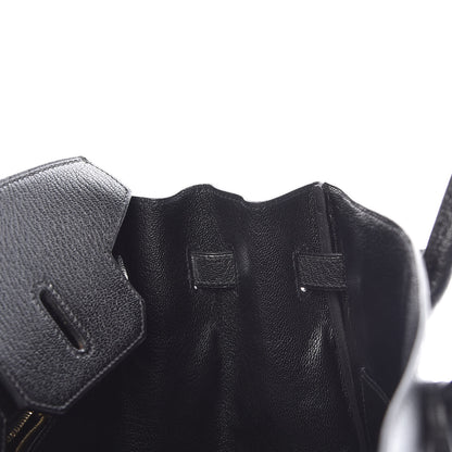 Hermes Chevre de Coromandel Birkin 35 Black 12 of 35