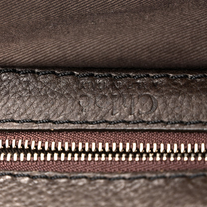 Chloe Calfskin Paddington Double Zip Bowler Chocolate 6 of 10