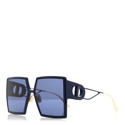 Christian Dior Acetate Square 30 Montaigne Sunglasses Blue 1 of 7