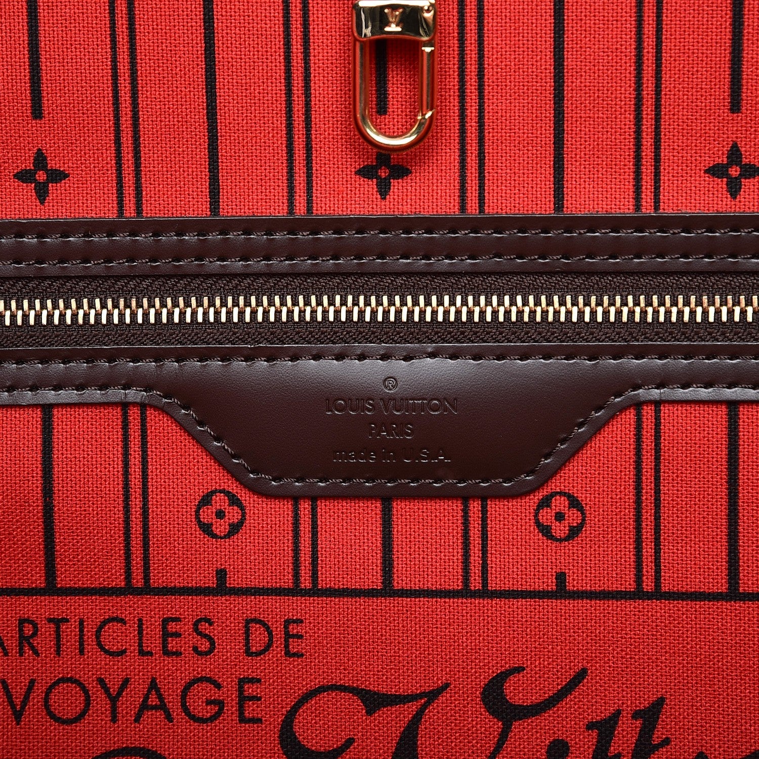 Louis Vuitton Damier Ebene Neverfull GM 6 of 7