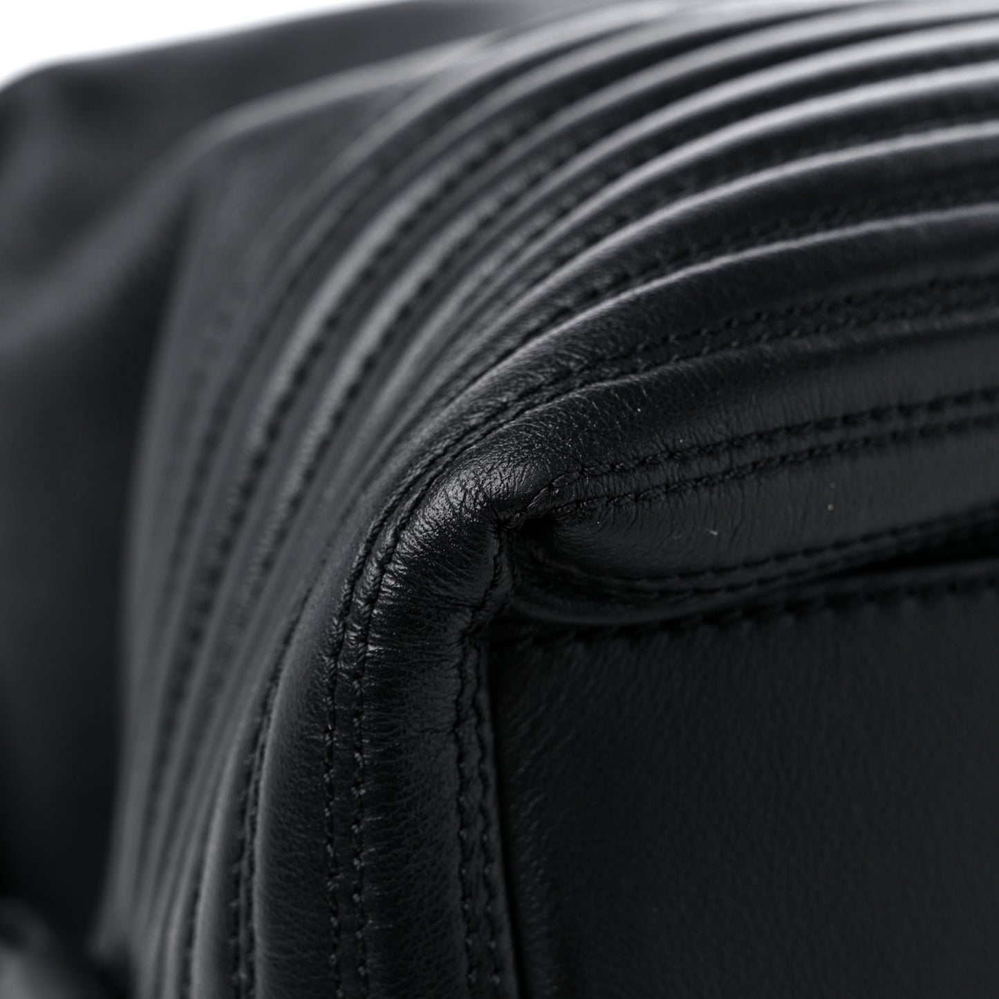 Calfskin Medium Biker Nightingale Black