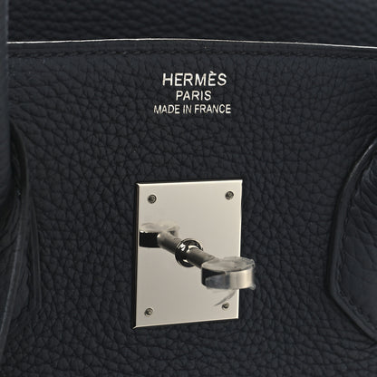 Hermes Togo Birkin 35 Bleu Indigo 6 of 13