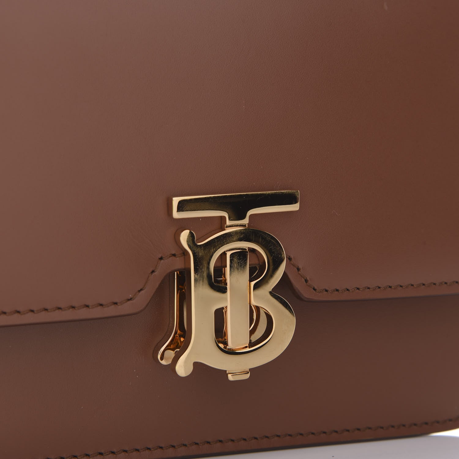 Burberry Calfskin TB Belt Bag Malt Brown 6 of 9