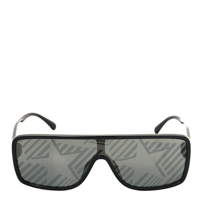 Chanel Acetate Shield 71540 Sunglasses Black 2 of 7