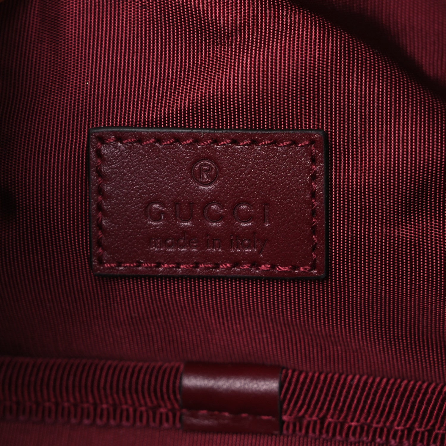 Gucci Calfskin Matelasse GG Marmont Vanity Cosmetic Case Burgundy 7 of 12