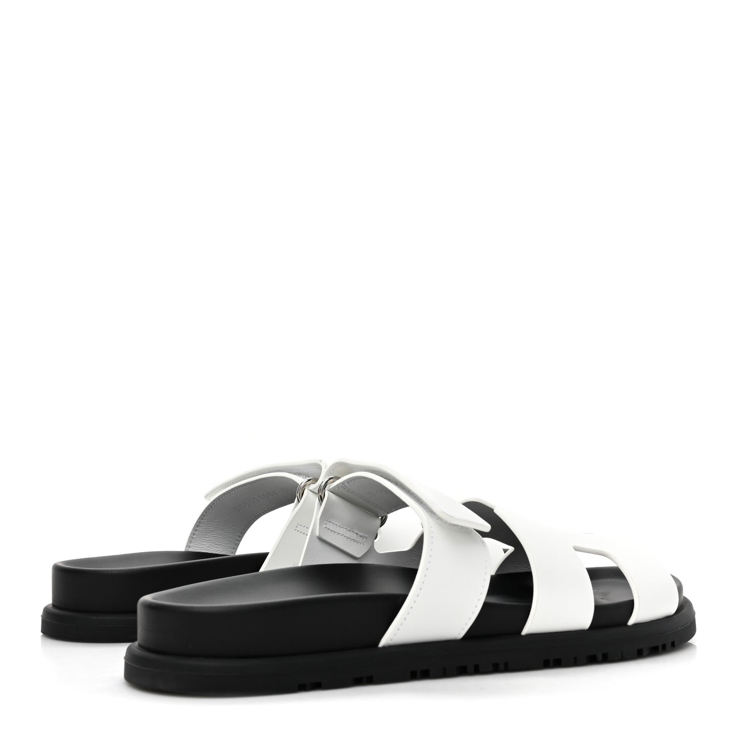 Calfskin Womens Chypre Sandals 37 White