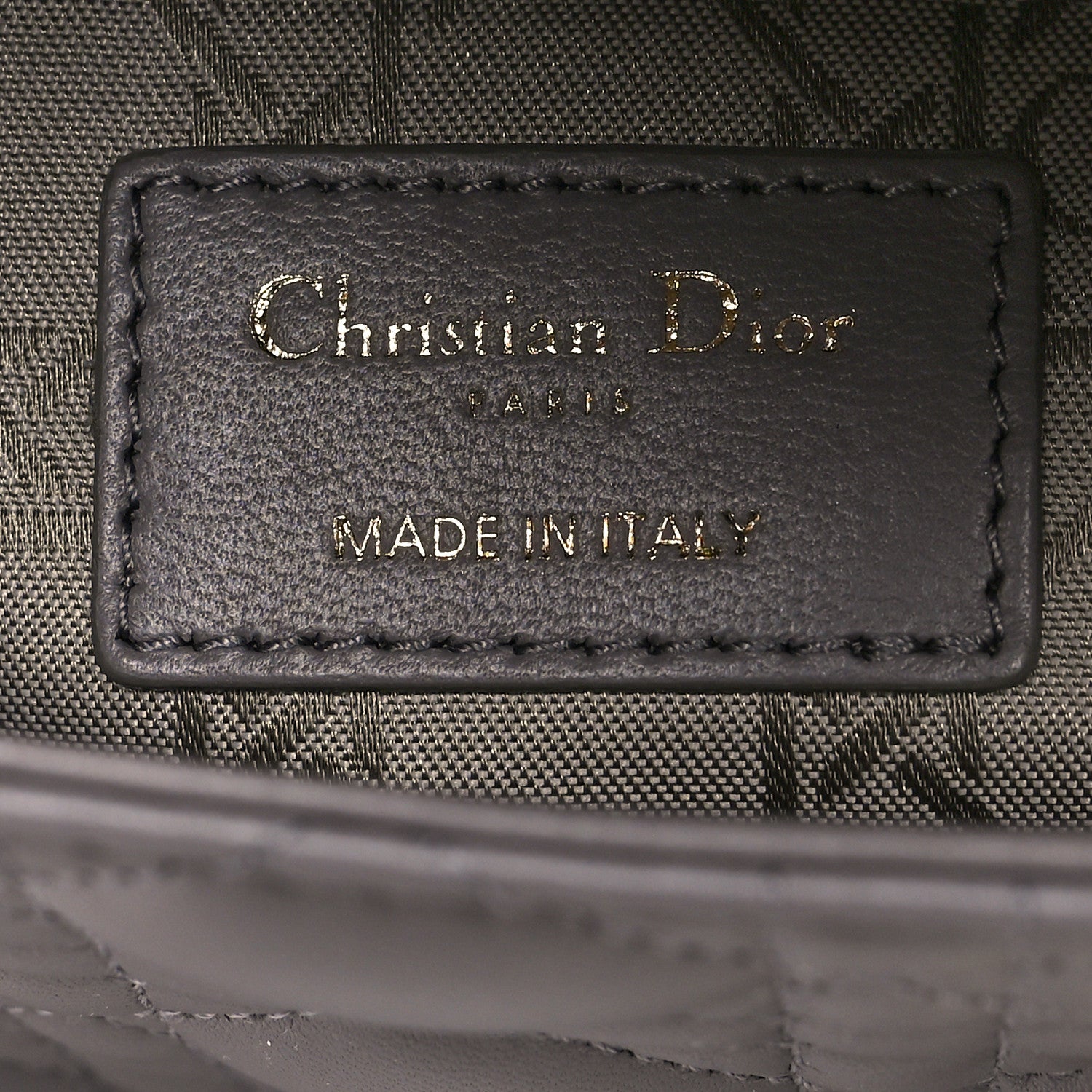 Christian Dior Lambskin Cannage Small My ABCDior Lady Dior Grey 6 of 9