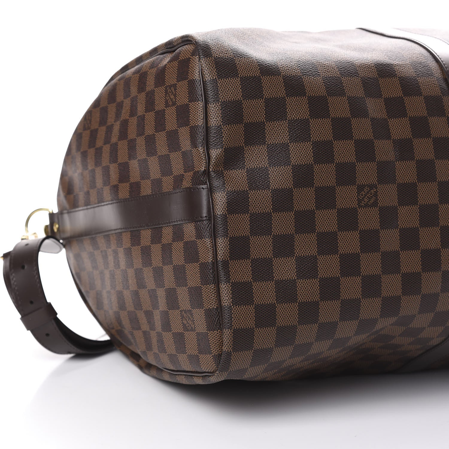 Louis Vuitton Damier Ebene Keepall Bandouliere 55 7 of 9