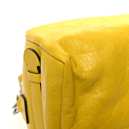 Gucci Fluffy Calfskin Morpheus Convertible Backpack Smile Yellow 9 of 13