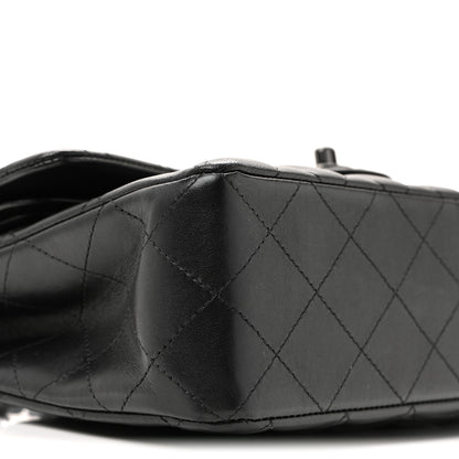 Chanel Lambskin Quilted Small Double Flap So Black 25 of 40