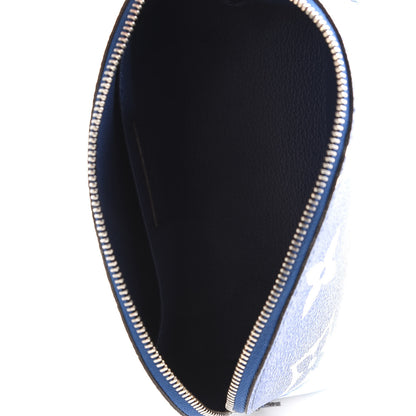 Louis Vuitton Monogram Giant Escale Cosmetic Pouch Blue 3 of 10
