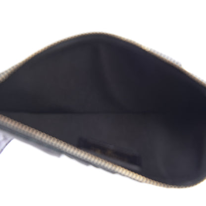 Chanel Iridescent Caviar Quilted Classic Flat Wallet Pouch Black 5 of 8