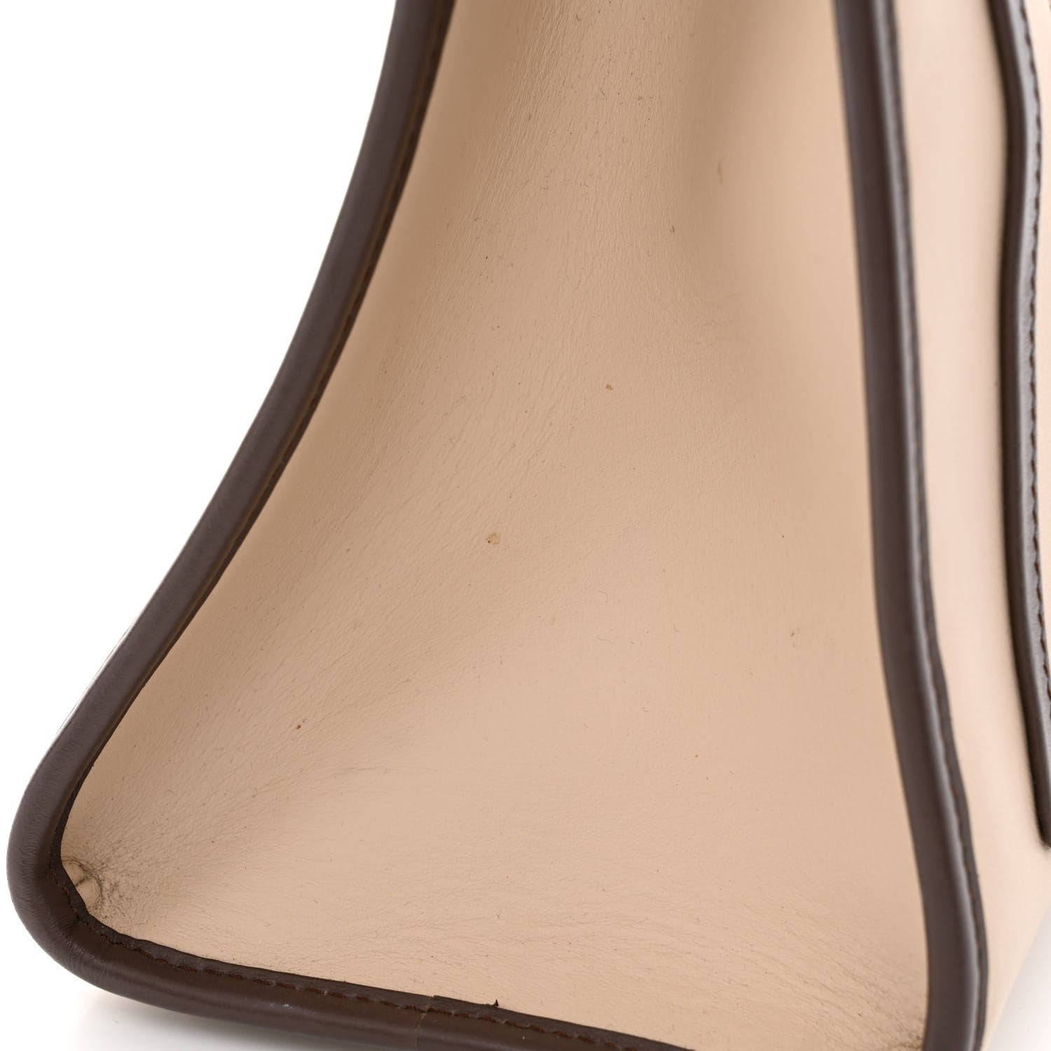 Fendi Vitello Century Opaco F is Fendi Bi-Color Small Runaway Satchel Soap Moresco 13 of 14