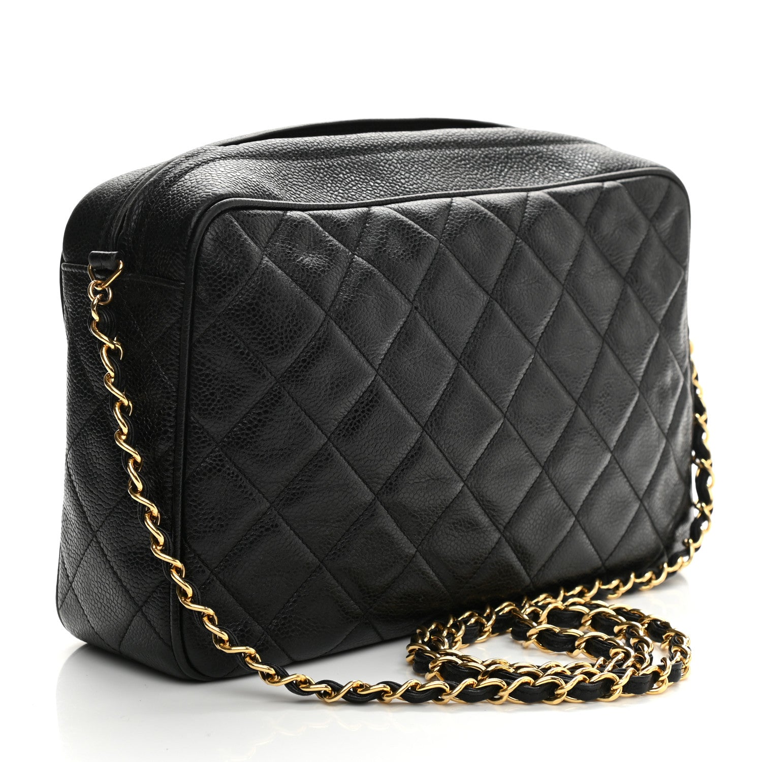 Chanel Caviar Quilted Camera Case Black 3 of 11