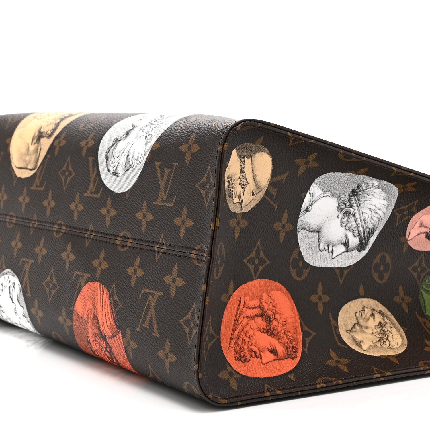 Louis Vuitton X FORNASETTI Monogram Cameo Onthego MM 9 of 9