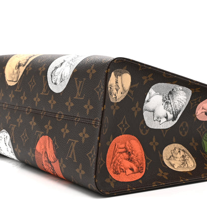 Louis Vuitton X FORNASETTI Monogram Cameo Onthego MM 9 of 9
