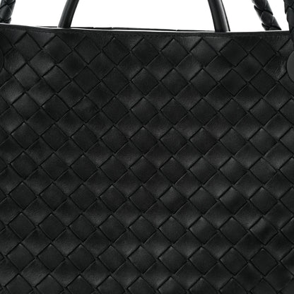 Bottega Veneta Nappa Intrecciato Medium Andiamo Shoulder Bag Black 7 of 9