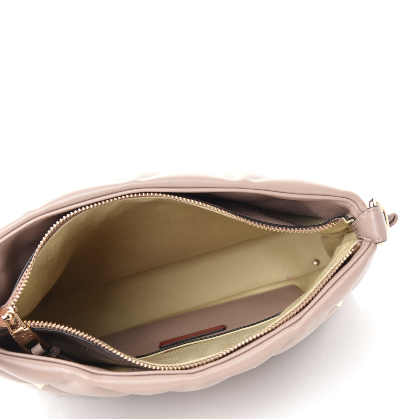 Nappa Candystud Shoulder Bag Poudre