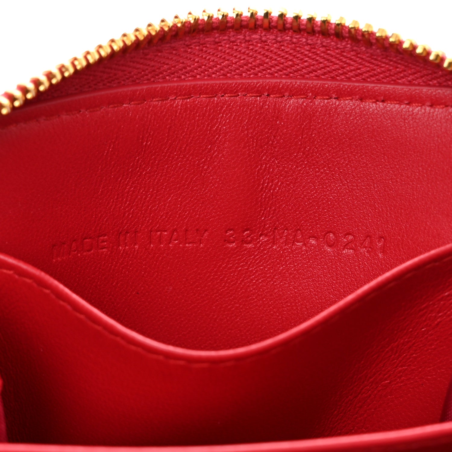 Christian Dior Lambskin Cannage Mini Caro Zipped Pouch Raspberry 7 of 11