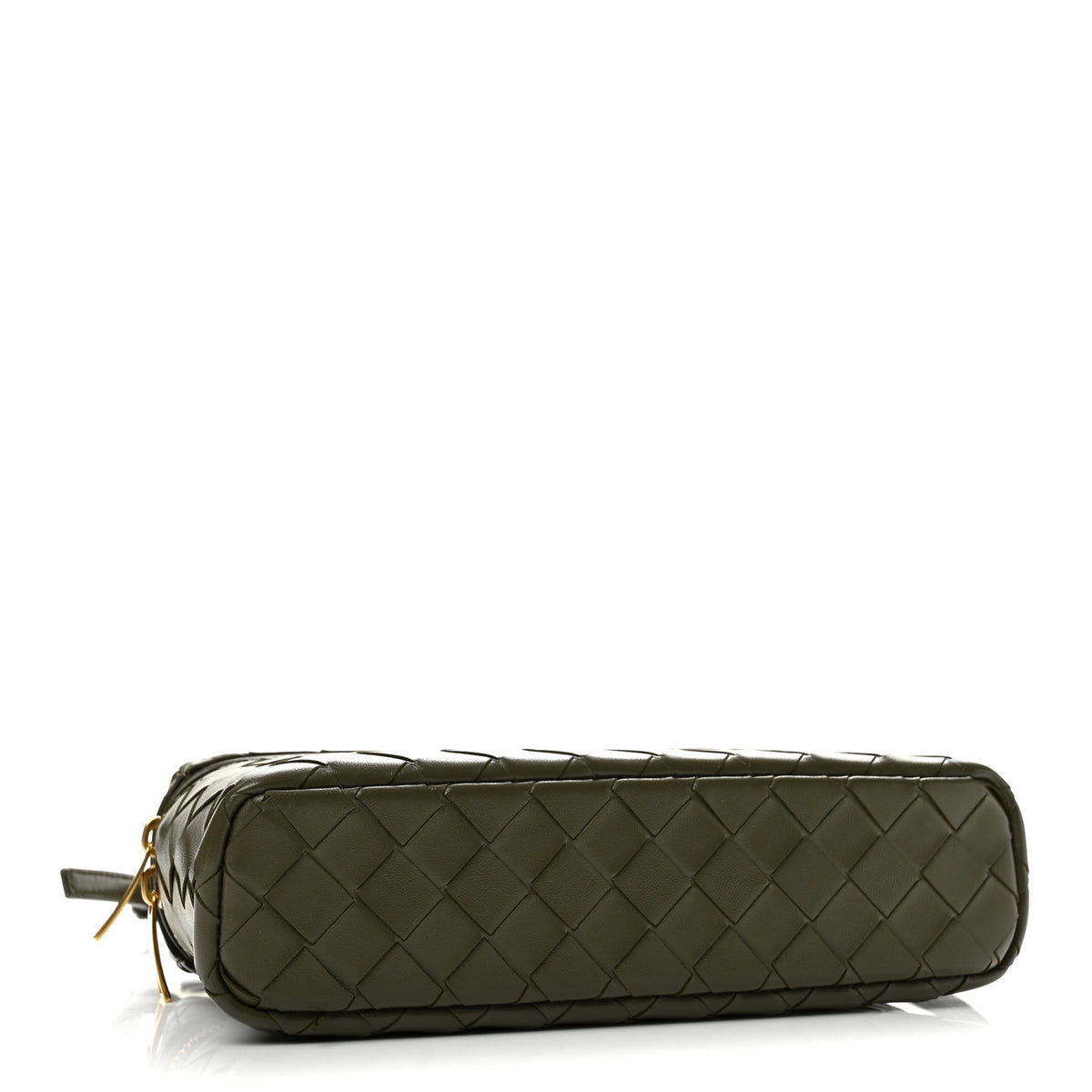 Calfskin Intrecciato Bang Bang Vanity Case Cypress