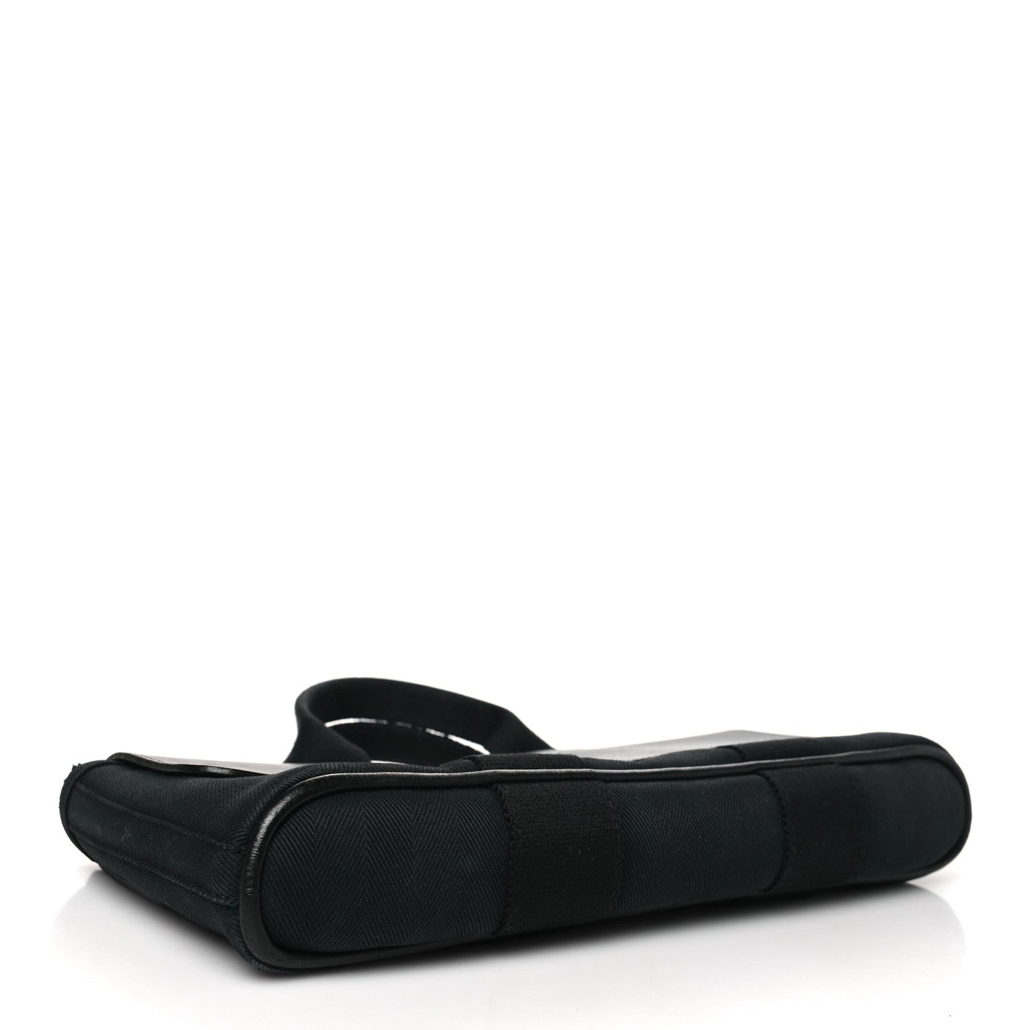 Hermes Chevron Herringbone Swift Long Valparaiso PM Black 5 of 10
