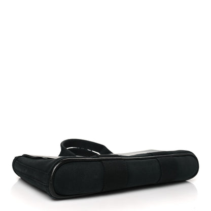 Hermes Chevron Herringbone Swift Long Valparaiso PM Black 5 of 10