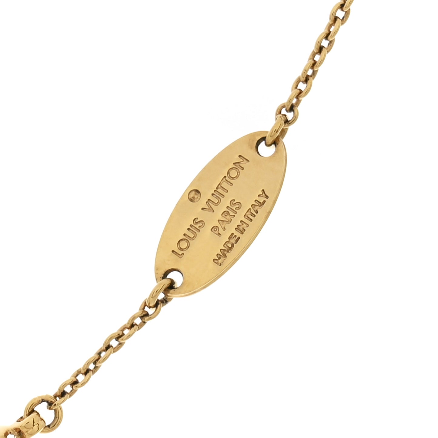 Metal Louisette Necklace Gold