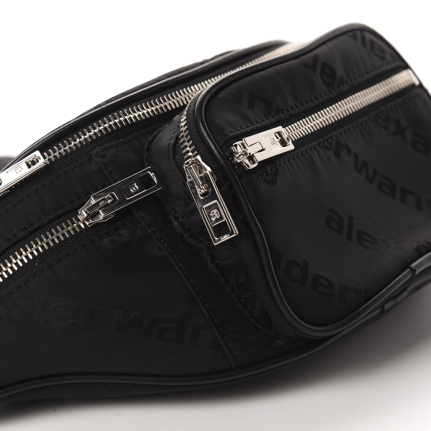 Alexander Wang Nylon Logo Printed Attica Belt Bag Black 6 of 11