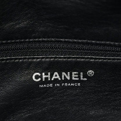 Chanel Deerskin Luxe Ligne Medium Bowler Black 5 of 10