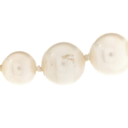 Chanel Graduated Pearl CC Long Necklace Gold 7 of 10