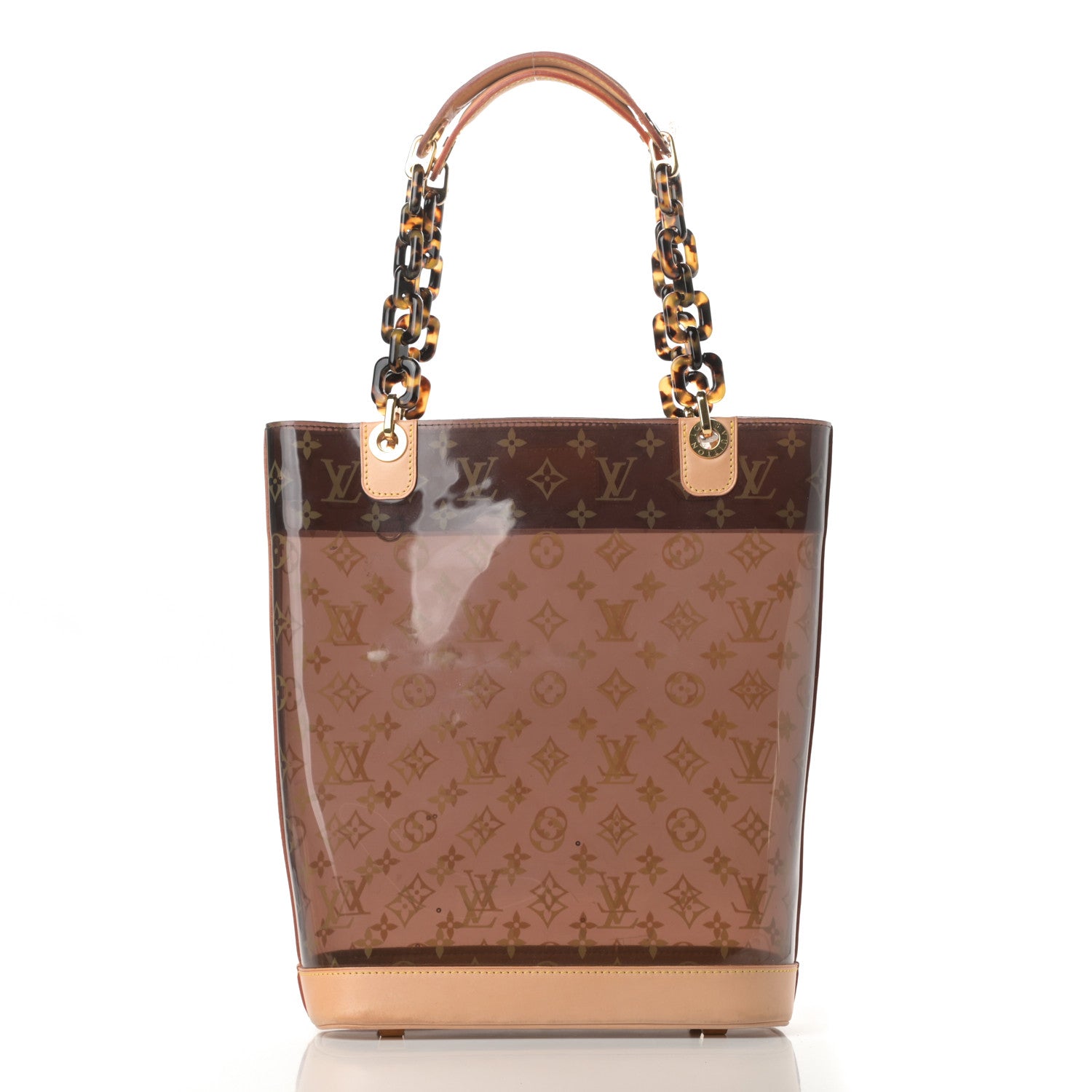 Louis Vuitton Vinyl Cabas Sac Ambre MM 3 of 14
