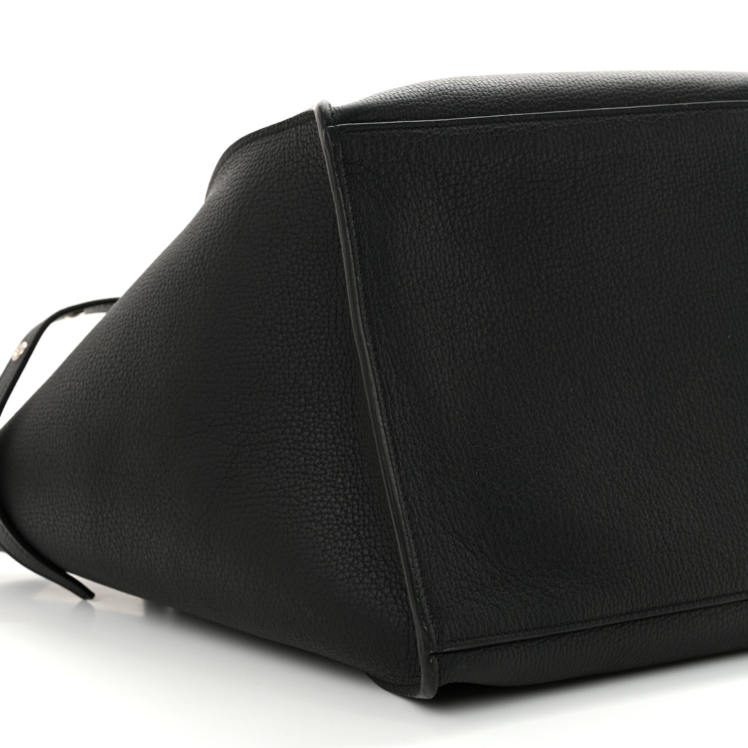 Celine Supple Grained Calfskin Small Long Strap Big Bag Black 8 of 13