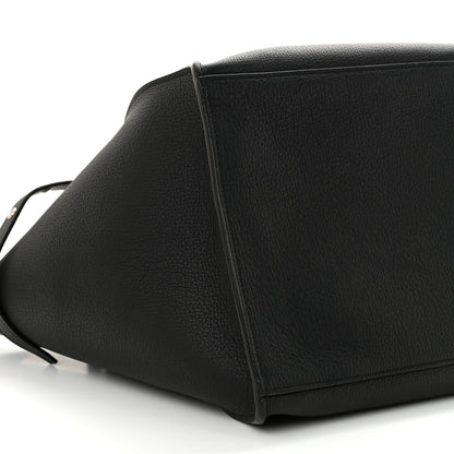 Celine Supple Grained Calfskin Small Long Strap Big Bag Black 8 of 13