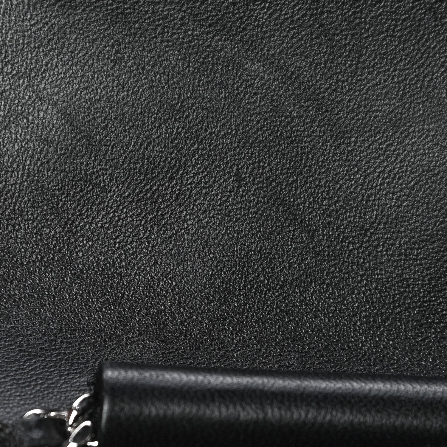 Chanel Lambskin Quilted Wallet On Chain WOC Black 16 of 31
