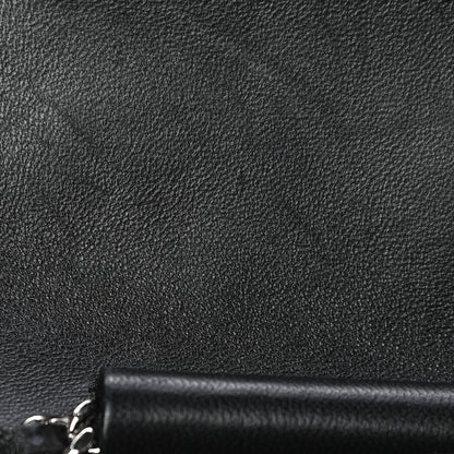 Chanel Lambskin Quilted Wallet On Chain WOC Black 16 of 31