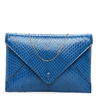 The Row Snakeskin Envelope Chain Clutch Water Drop 1 of 12