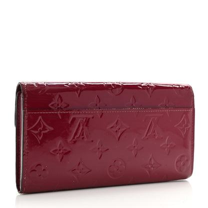 Louis Vuitton Vernis Sarah Wallet NM Magenta 3 of 6