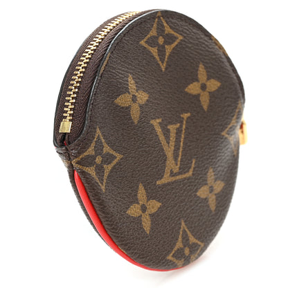 Louis Vuitton Monogram 2020 Christmas Animation Bumper Cars Round Coin Purse Coquelicot 3 of 7
