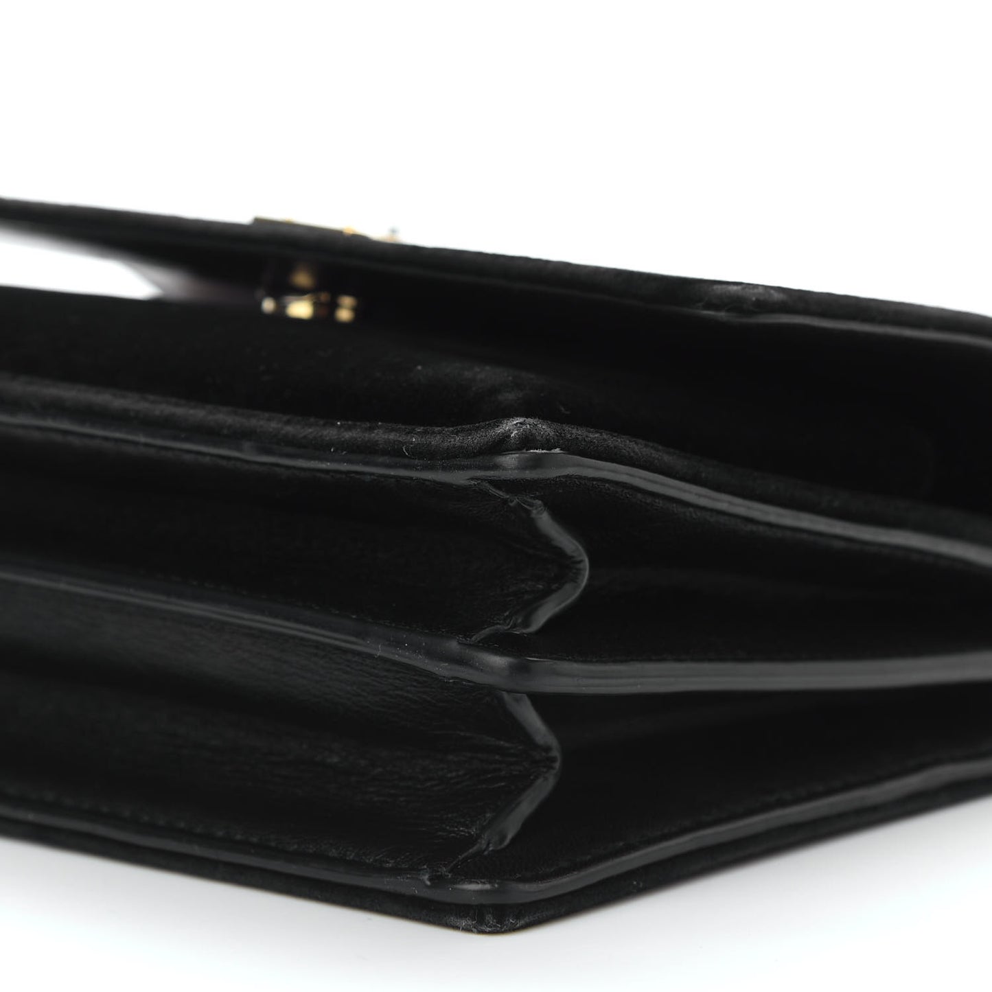 Velvet Small Monogram Sunset Black