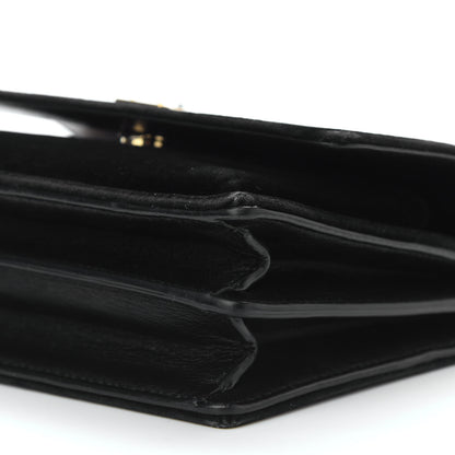 Saint Laurent Velvet Small Monogram Sunset Black 8 of 10