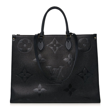 Louis Vuitton Empreinte Monogram Giant Onthego GM Black 1 of 12
