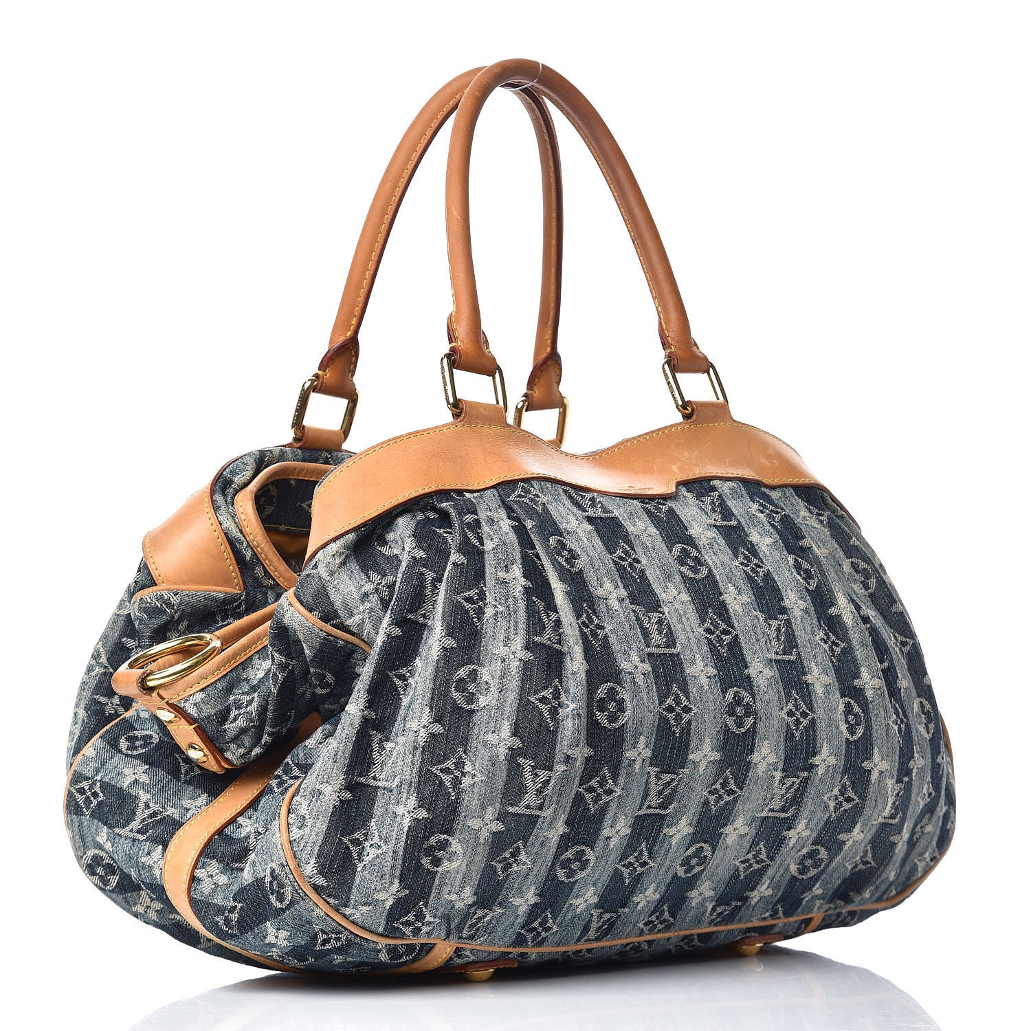 Louis Vuitton Denim Raye Cabas GM 3 of 28