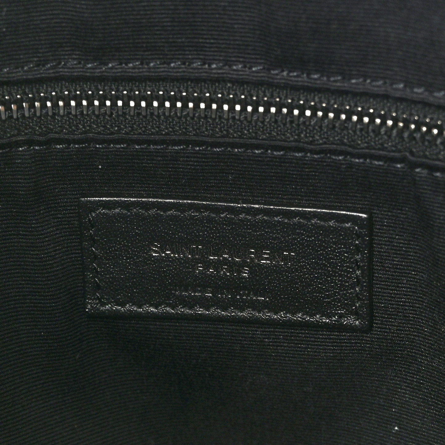 Crinkled Calfskin Matelasse Monogram Large Niki Shopper Tote Black