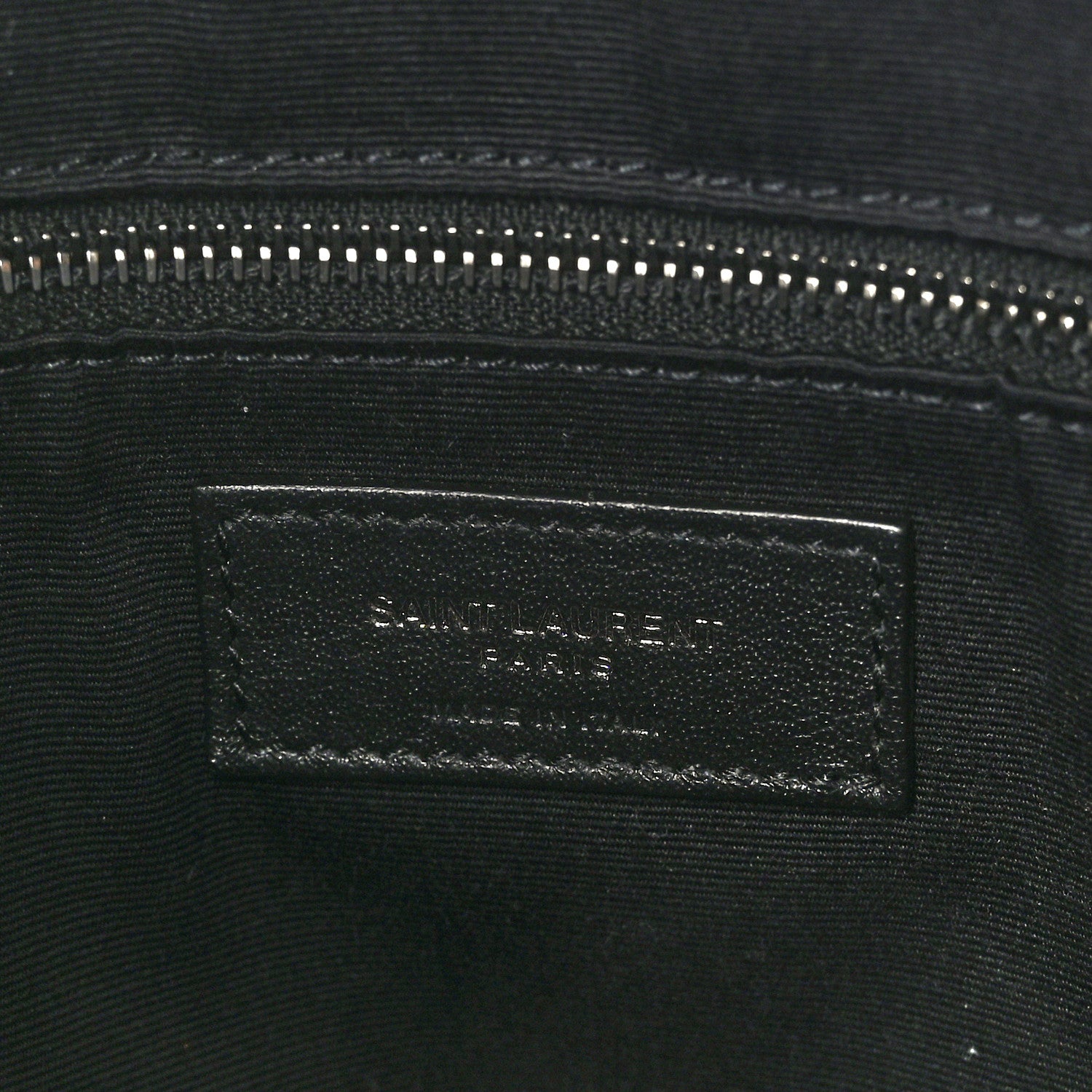 Saint Laurent Crinkled Calfskin Matelasse Monogram Large Niki Shopper Tote Black 7 of 9