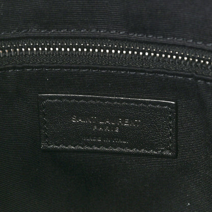 Saint Laurent Crinkled Calfskin Matelasse Monogram Large Niki Shopper Tote Black 7 of 9
