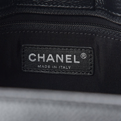 Chanel Calfskin Cerf Shopper Tote Black 5 of 7
