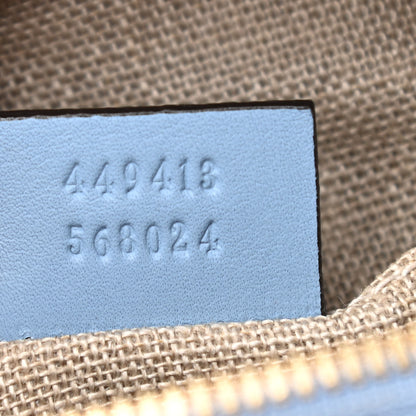 Gucci Microguccissima Mini Bree Messenger Bag Mineral Blue 7 of 14