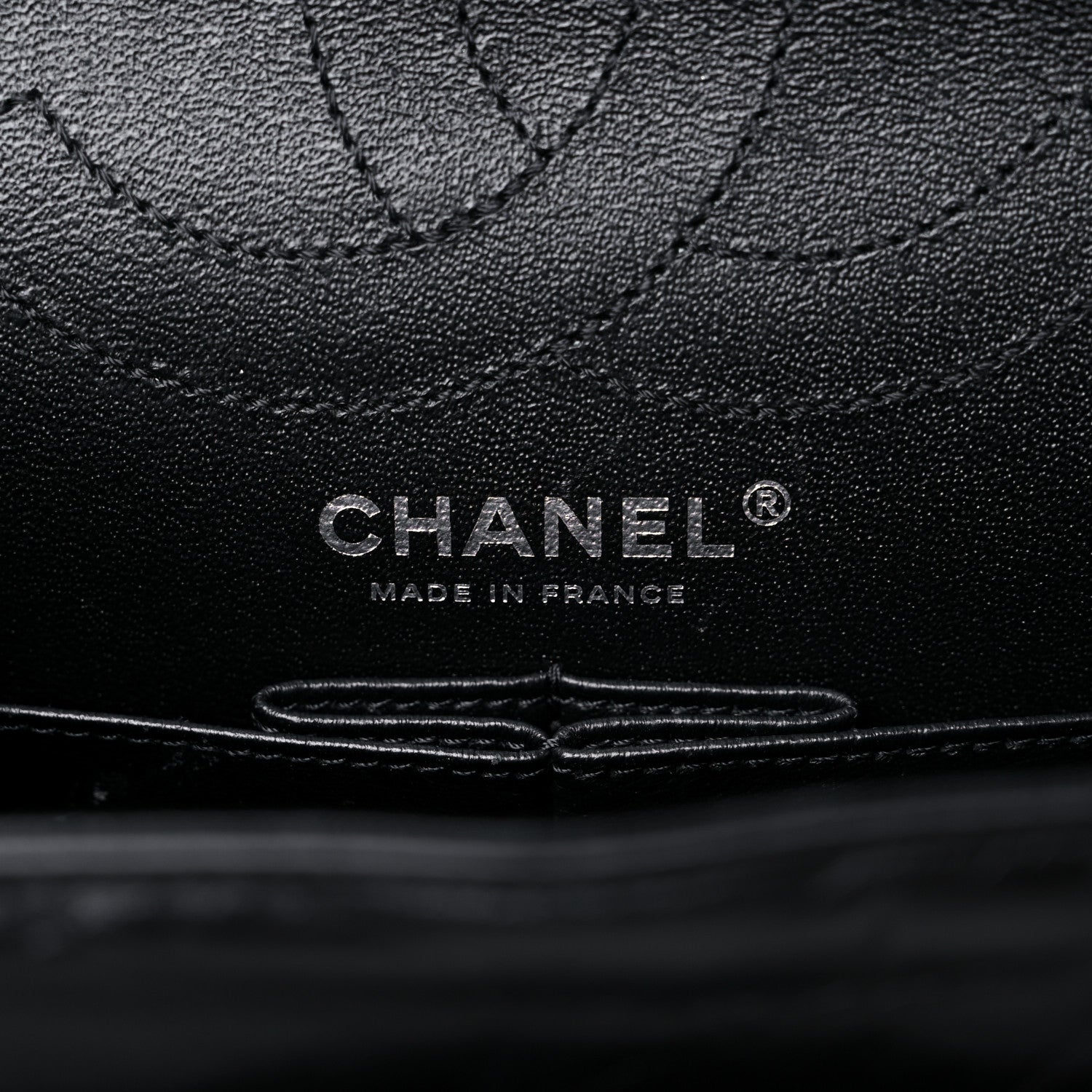 Chanel Aged Calfskin Chevron Quilted 2.55 Reissue 226 So Black 6 of 12